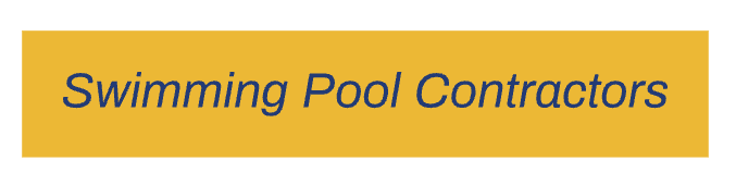 Swimming Pool Contractors Logo